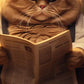 Frendorf | Fat Cat Zeitung lesende Wandkunst