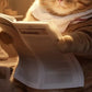Frendorf | Fette faule Katze lesende Wandkunst
