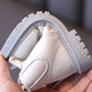 Frendorf | Kinder Lederstiefel Wasserdicht Kinder Sneakers Beige Kleinkind Schneestiefel Mädchen Winterschuh Junge