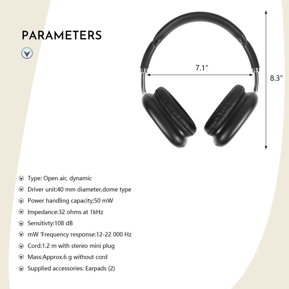 Frendorf | P9 Air Max Kabellose Stereo Kopfhörer