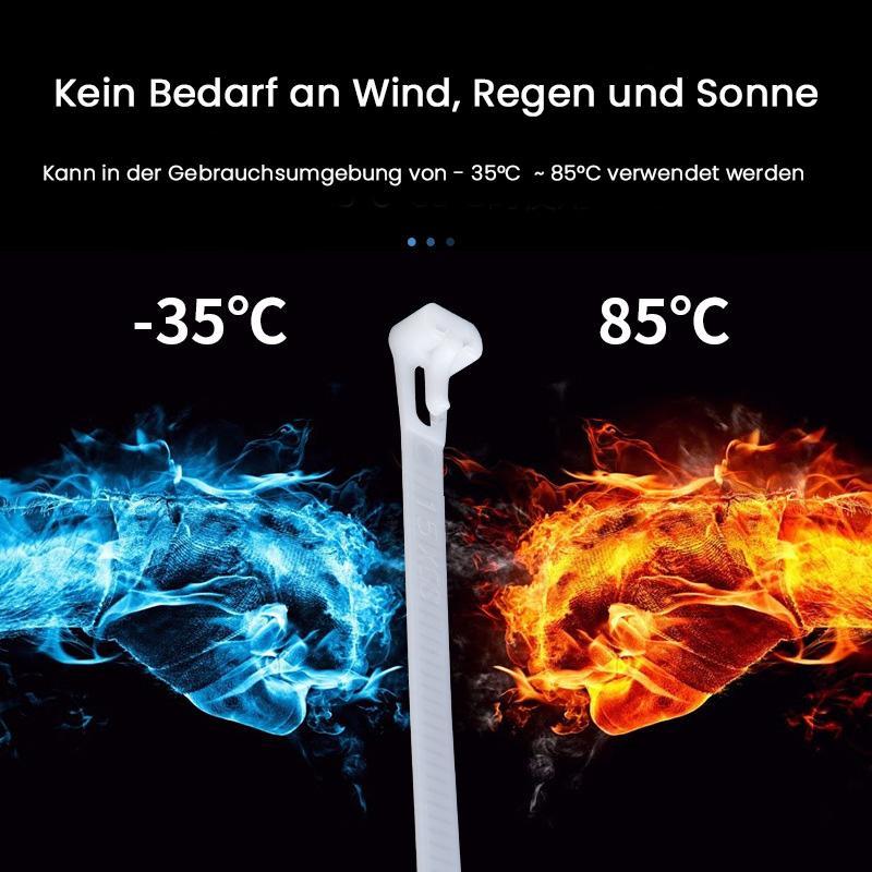 Frendorf | Wiederverwendbare Kabelbinder (100 Stücke)