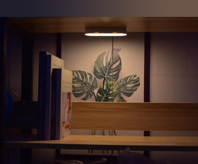 Frendorf | LumiBeam LED Wandlampe mit Bewegungsmelder | USB Wiederaufladbar | Kabellos | Energiesparend | Modernes Design
