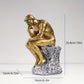 Kreative Charakter-Skulptur, Denker-Dekoration