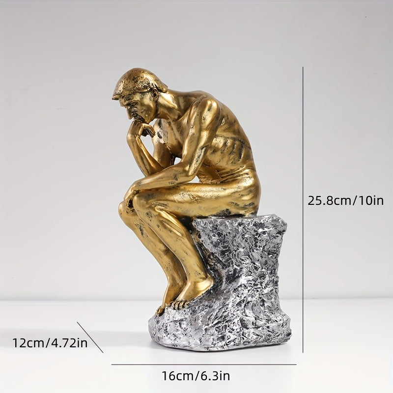 Kreative Charakter-Skulptur, Denker-Dekoration