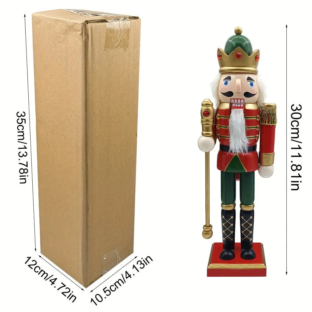 Traditioneller Weihnachts-Nussknacker -12 Zoll