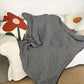 Handgefertigte Grobstrick Nordic Decke - Warm und Bequem