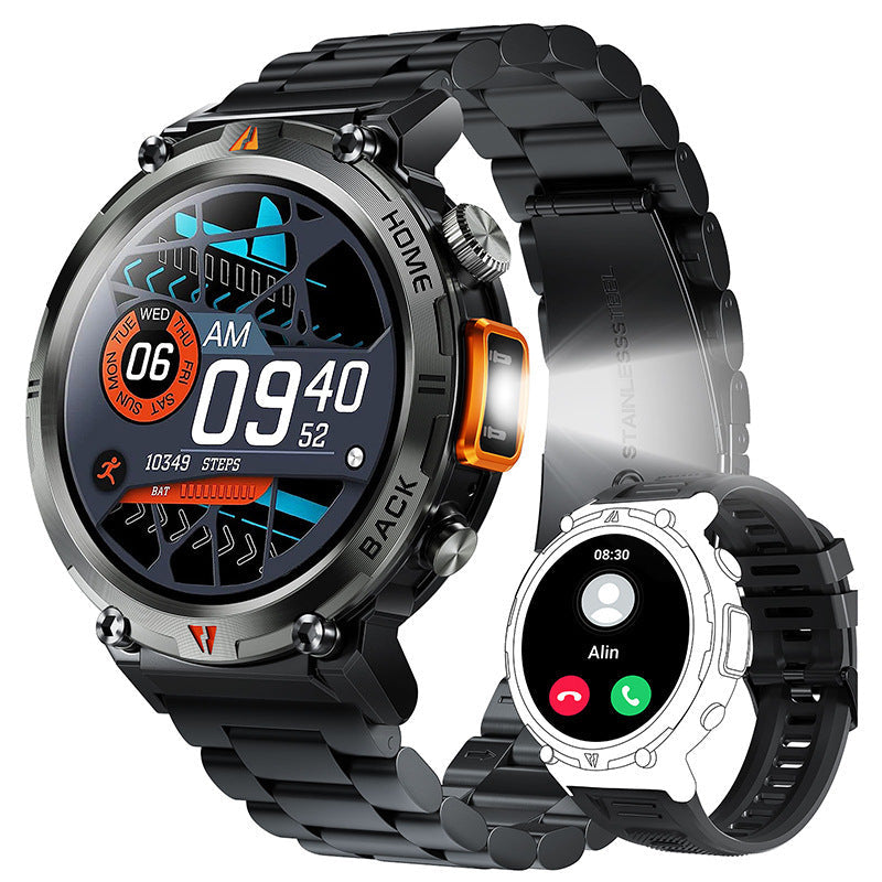 Frendorf | Taschenlampe 145 Bildschirm Bluetooth Smart Watch