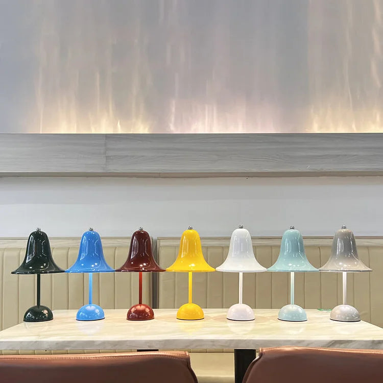 Frendorf | Luminor LED Tischlampe | Kabellos | Dimmbar | Elegantes Stimmungslicht | Perfekt für Zuhause und Büro