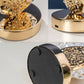 Frendorf | Tischlampe mit Pfauenfederdesign für eine warme Eleganz