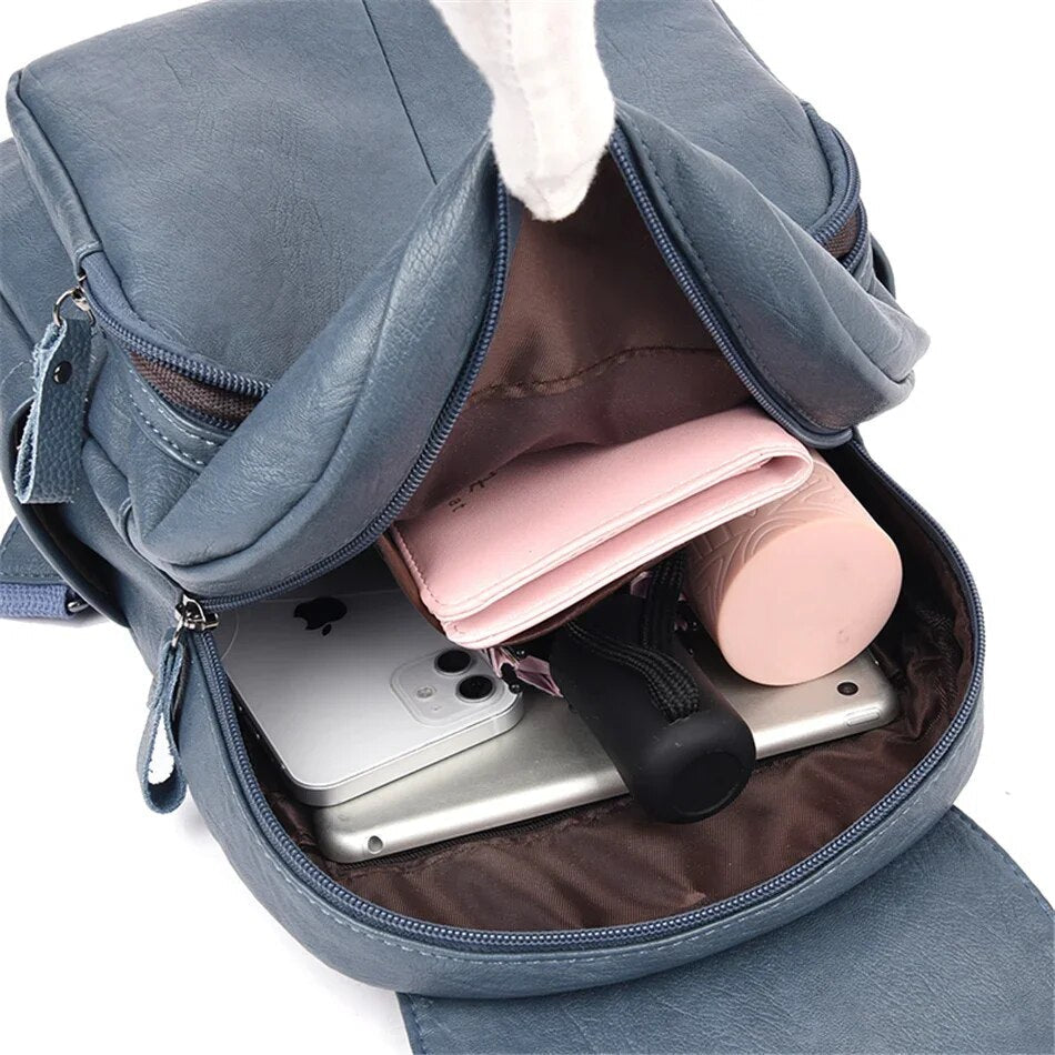 Frendorf | Leder Rucksack für Damen