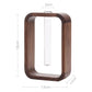 Frendorf | PlantFrame Holz-Glas Pflanzvase | Stilvoller Anzuchtbehälter | Perfekt für Pflanzenliebhaber & Dekoration