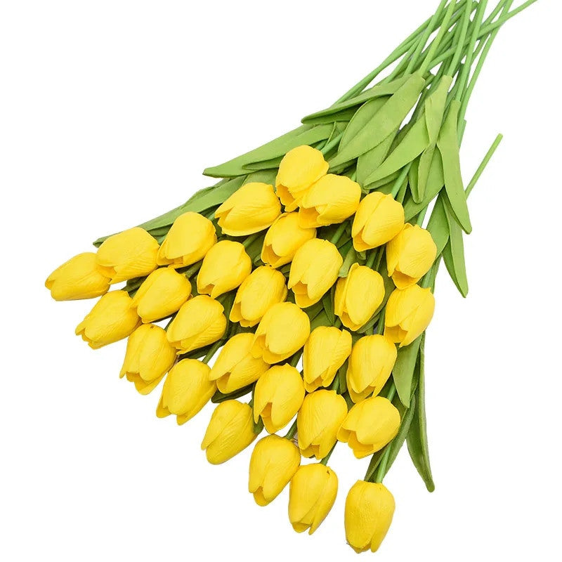 31 Stück Künstliche Tulpen