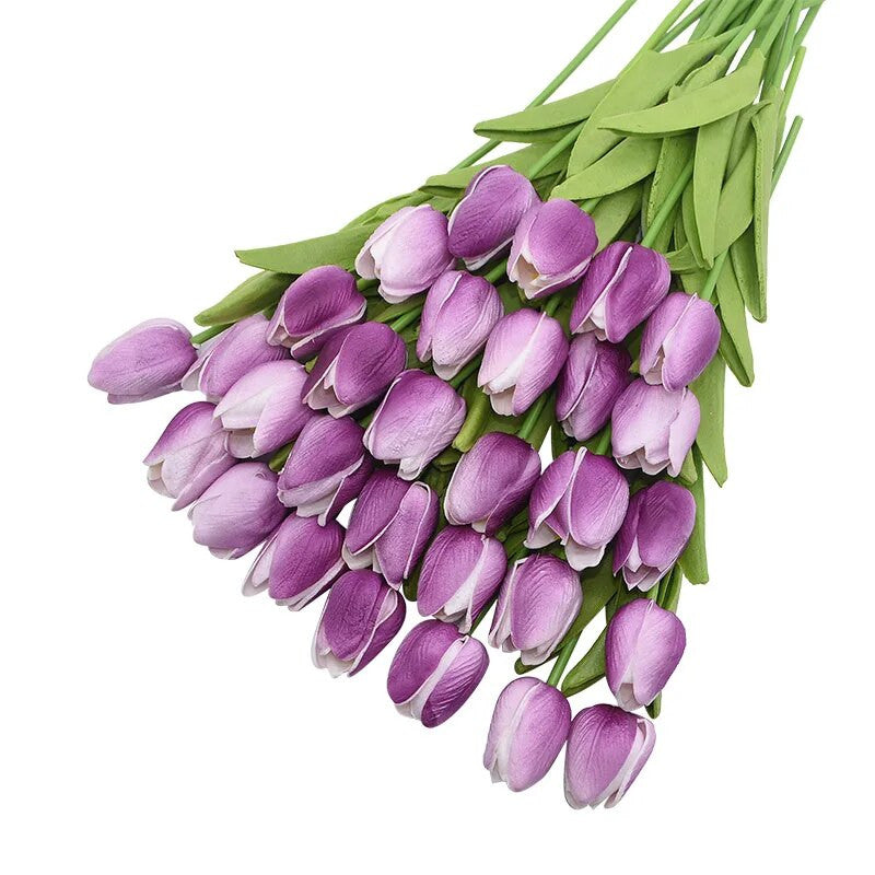 31 Stück Künstliche Tulpen