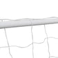 Stahl Fußballtor Set - 240 x 90 x 150 cm