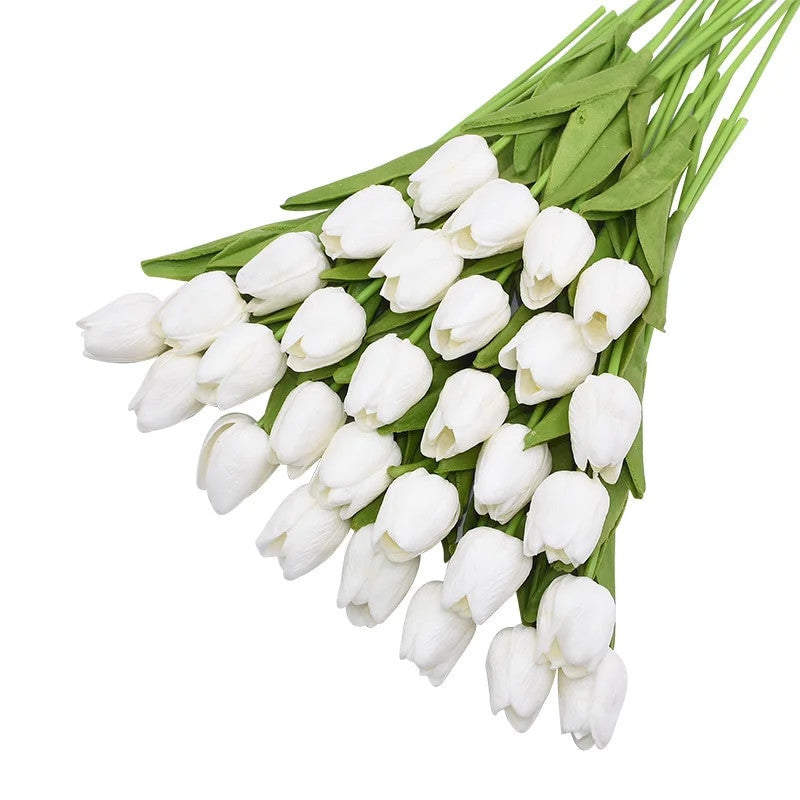 31 Stück Künstliche Tulpen