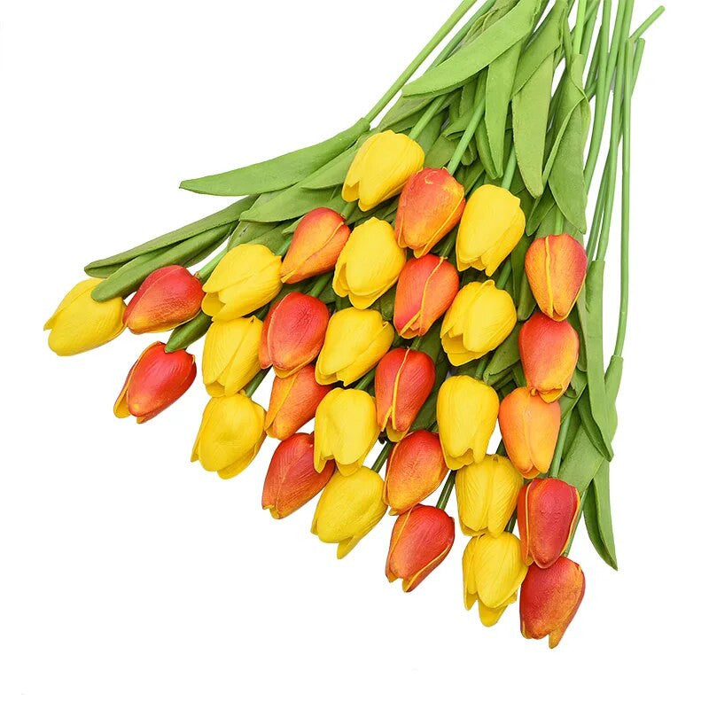 31 Stück Künstliche Tulpen
