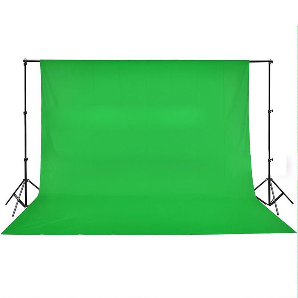 Grüner Hintergrund 500 x 300 cm. Chroma Key