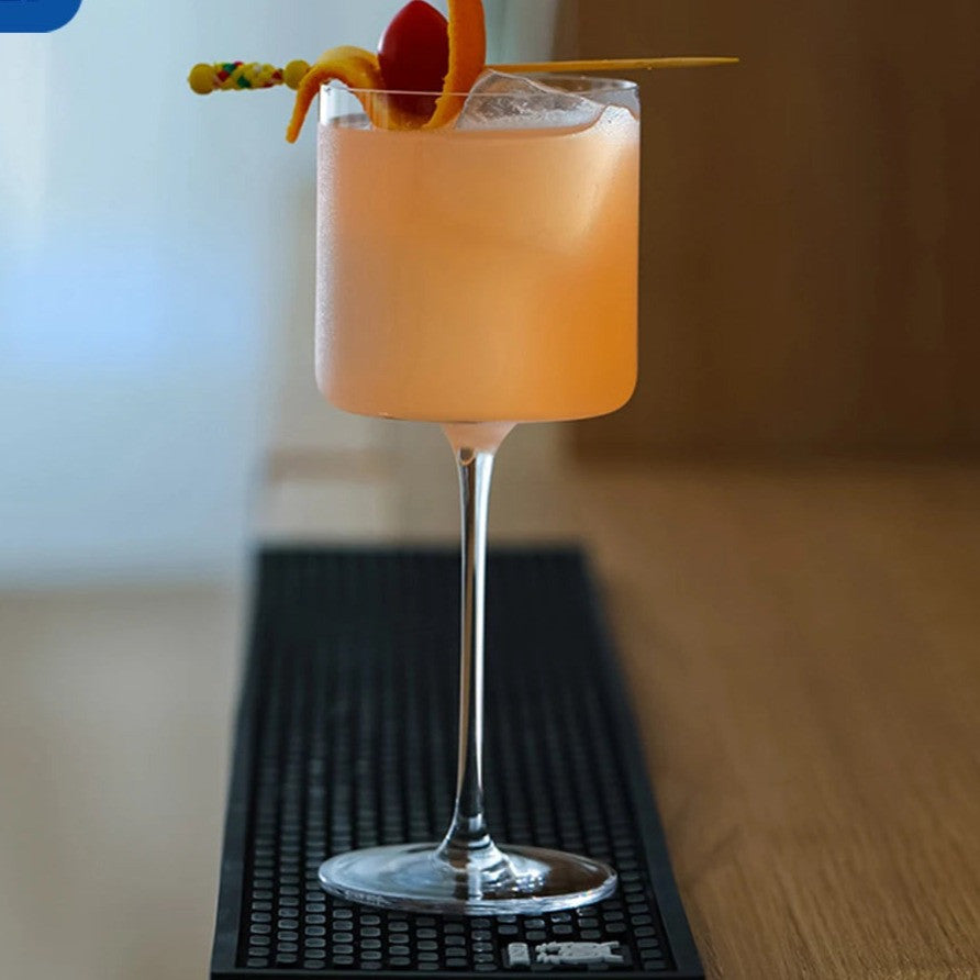 Quadratisches Highball Cocktailglas