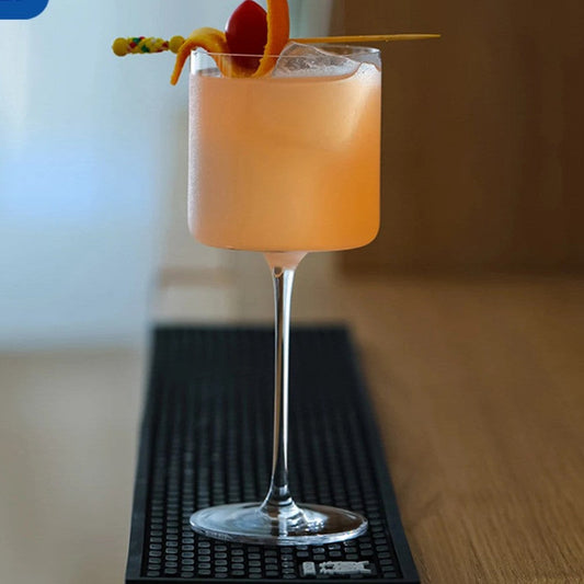 Quadratisches Highball Cocktailglas