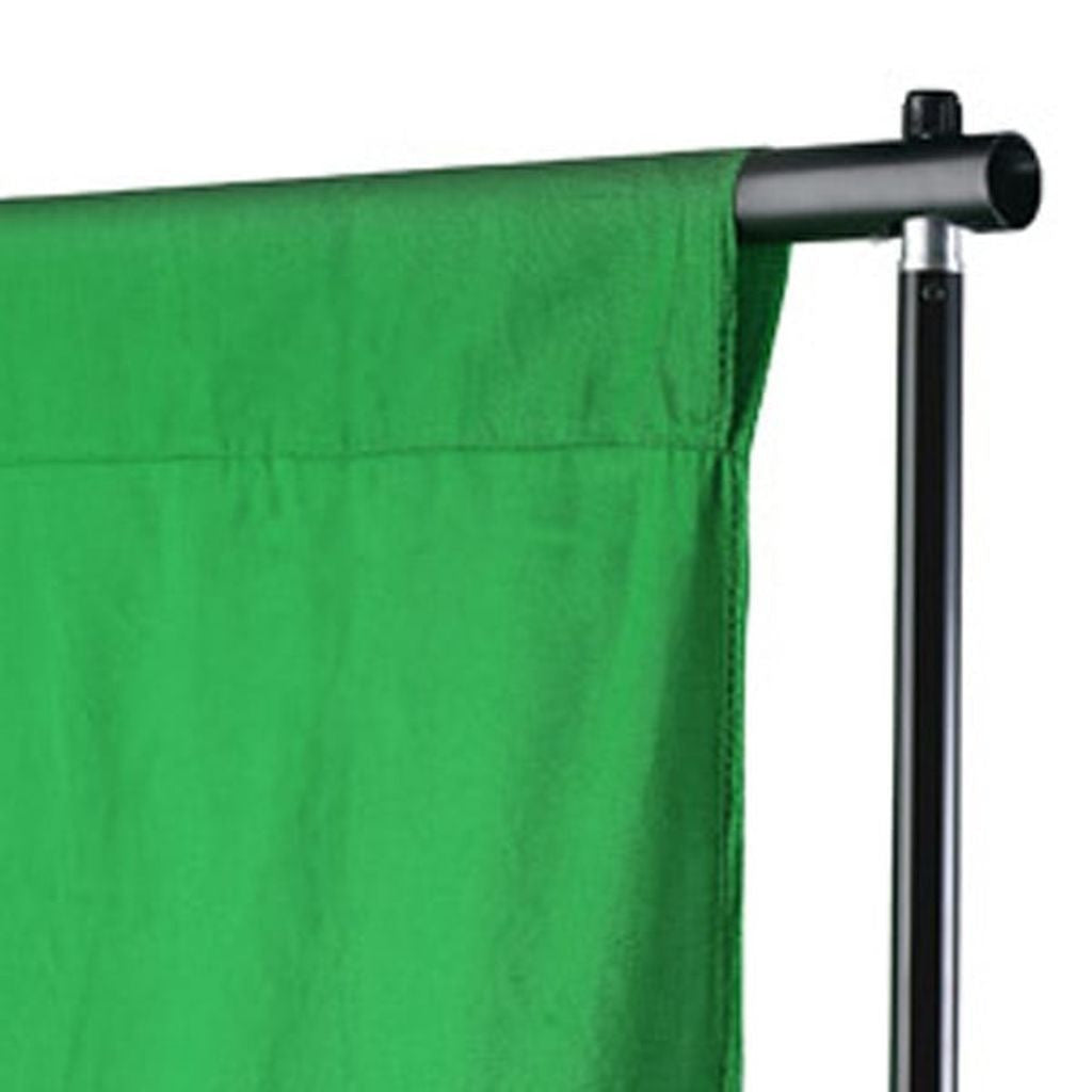 Grüner Hintergrund 300 x 300 cm. Chroma-Key