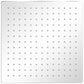 Edelstahl Quadrat Regen Duschkopf - 30x30 cm