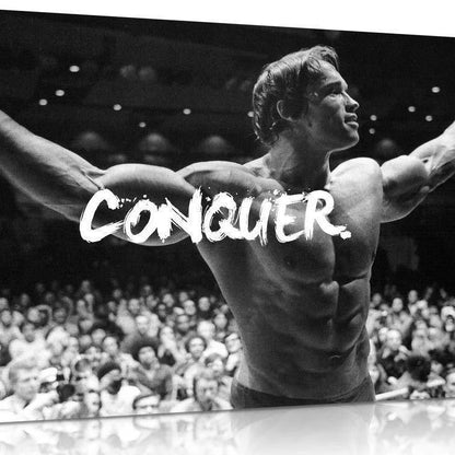Inspirierendes Arnold Schwarzenegger Canvas