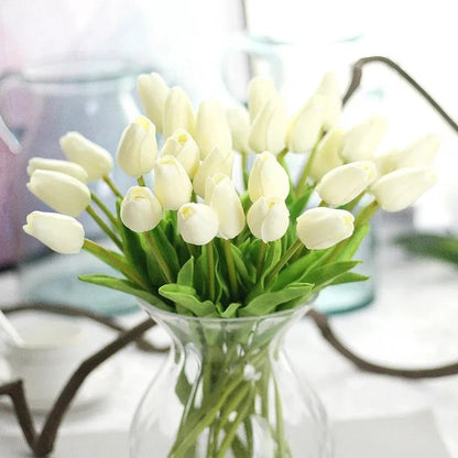 31 Stück Künstliche Tulpen