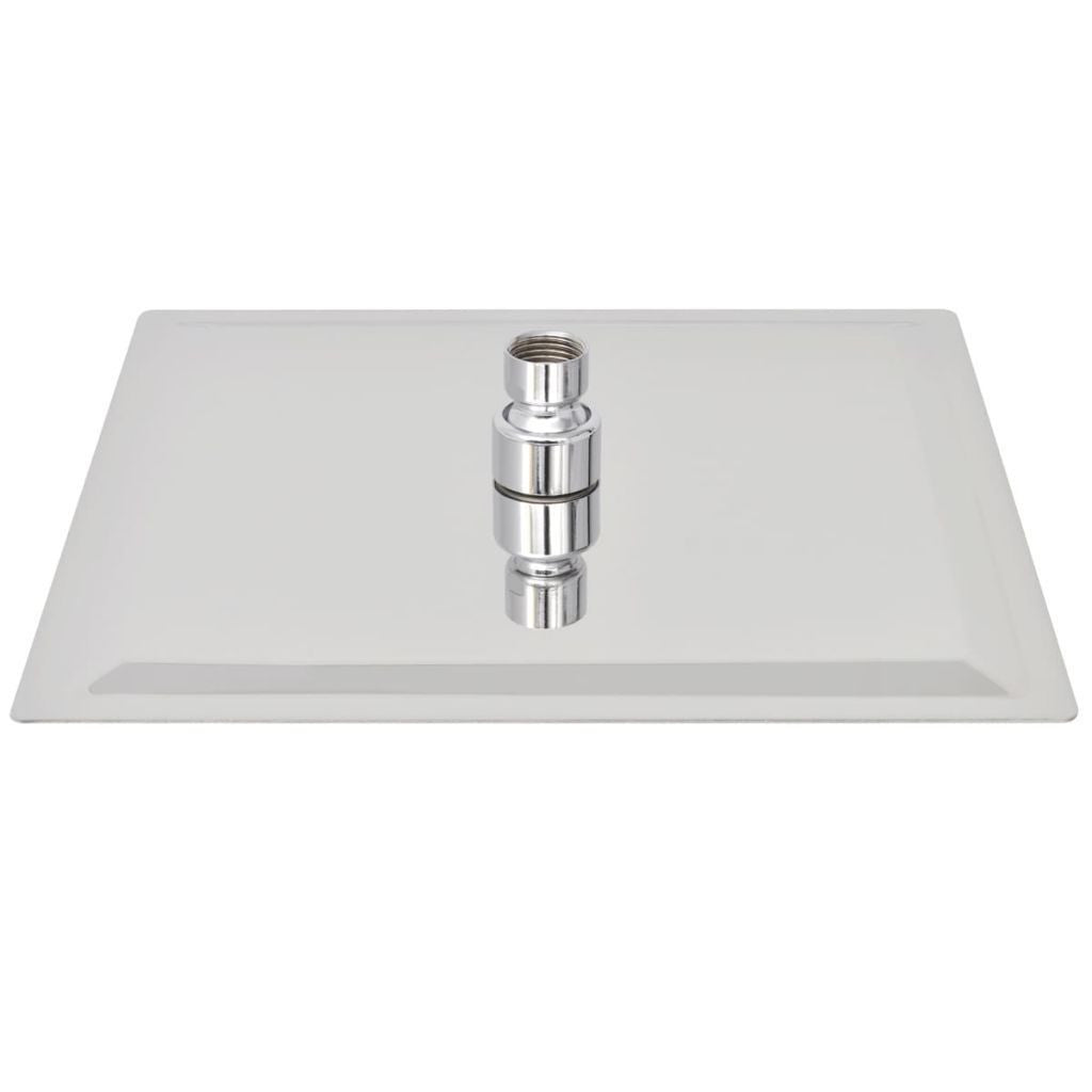 Edelstahl Quadratischer Regenduschkopf - 25x25 cm