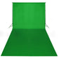 Grüner Hintergrund 600 x 300 cm. Chroma-Key