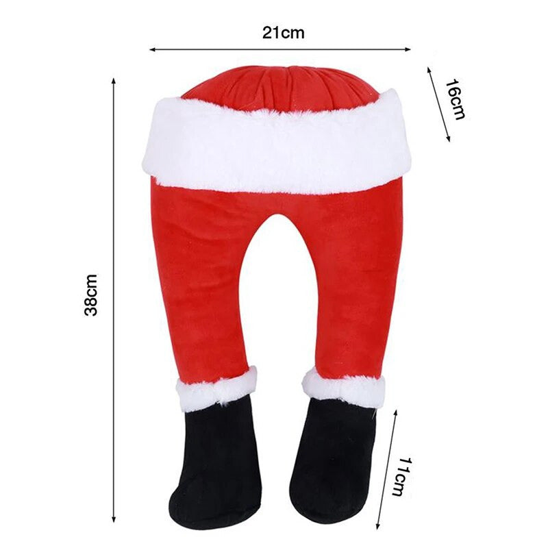 Santas Beine Baumdekoration