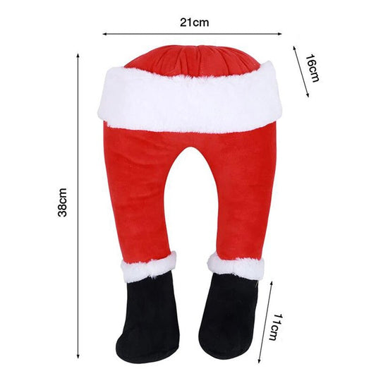 Santas Beine Baumdekoration