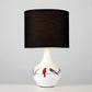 Sitzende Vögel Keramische Tischlampe