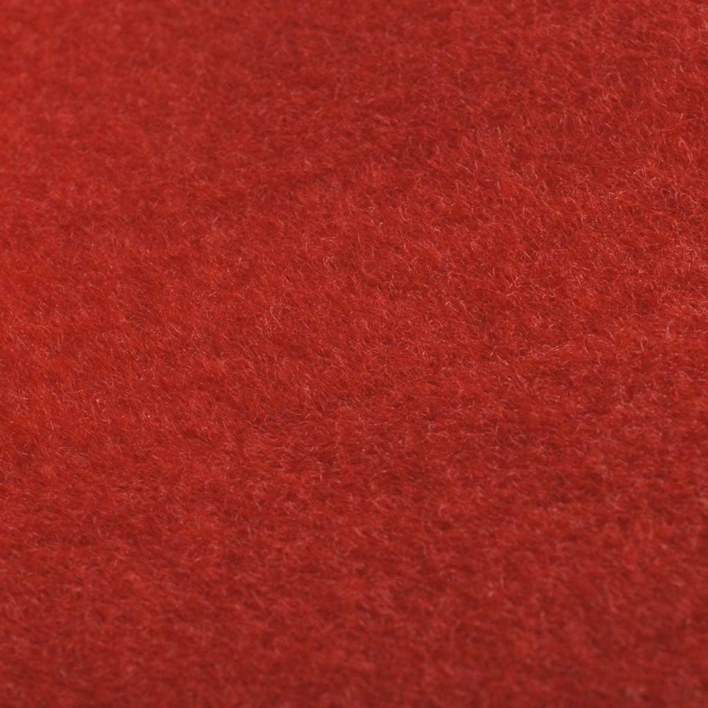 Extra schwerer roter Teppich 1 x 5 m - 400 g/m2