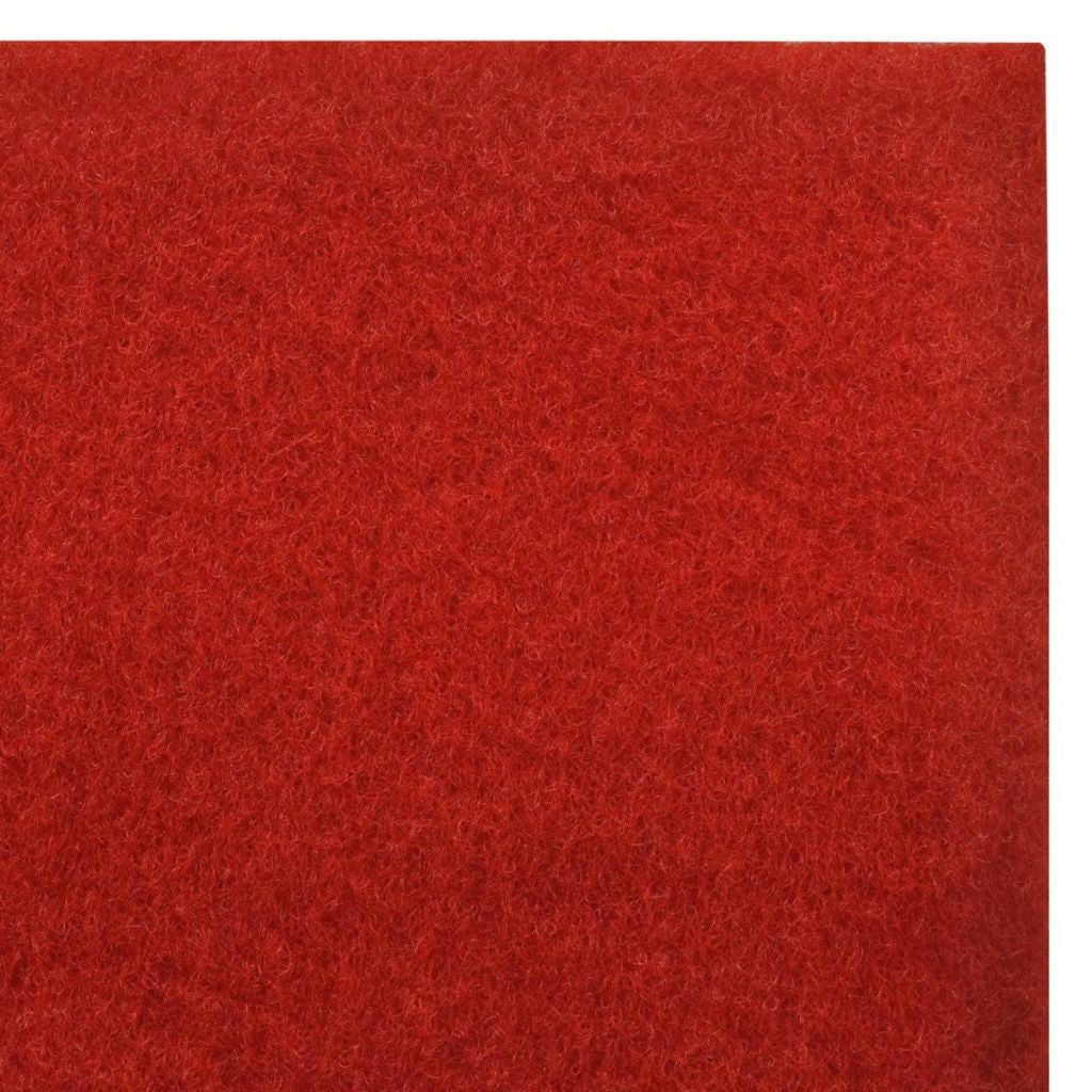 Extra schwerer roter Teppich 1 x 5 m - 400 g/m2