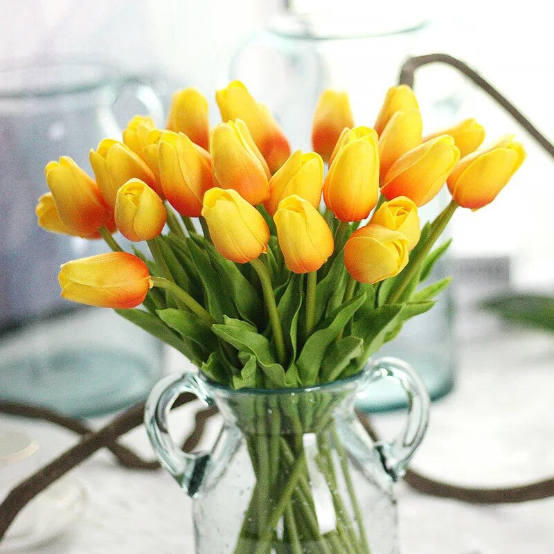 31 Stück Künstliche Tulpen
