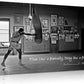 Muhammad Ali Inspirierende Leinwand