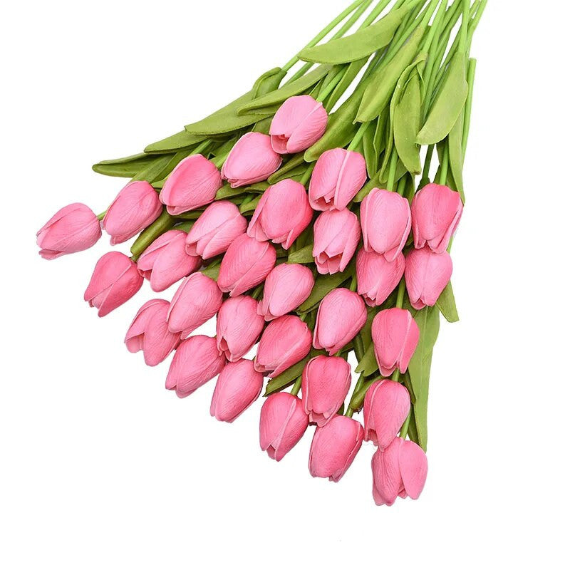 31 Stück Künstliche Tulpen