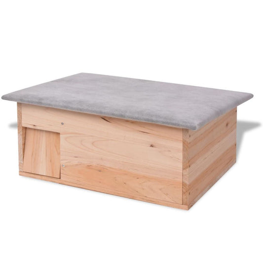 Holz Igelhaus - 45 x 33 x 22 cm