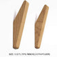 Scandi Set aus 6 Holzkleiderhaken