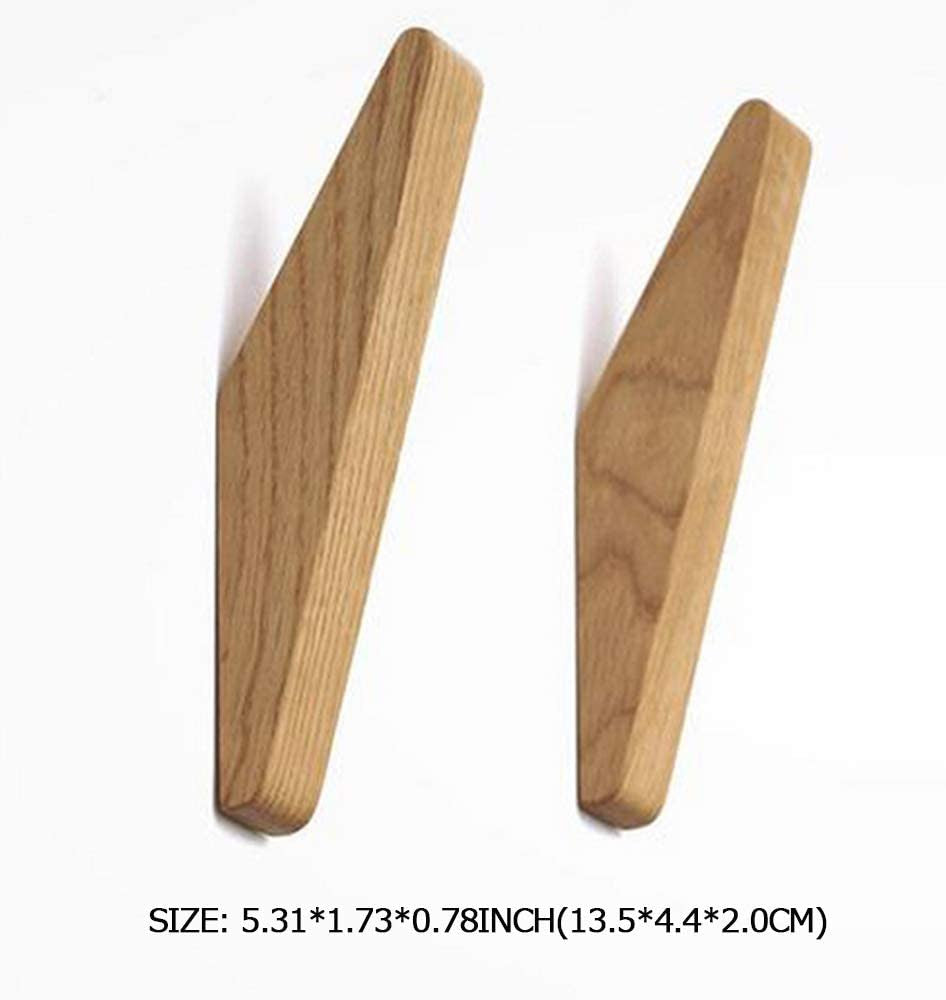 Scandi Set aus 6 Holzkleiderhaken