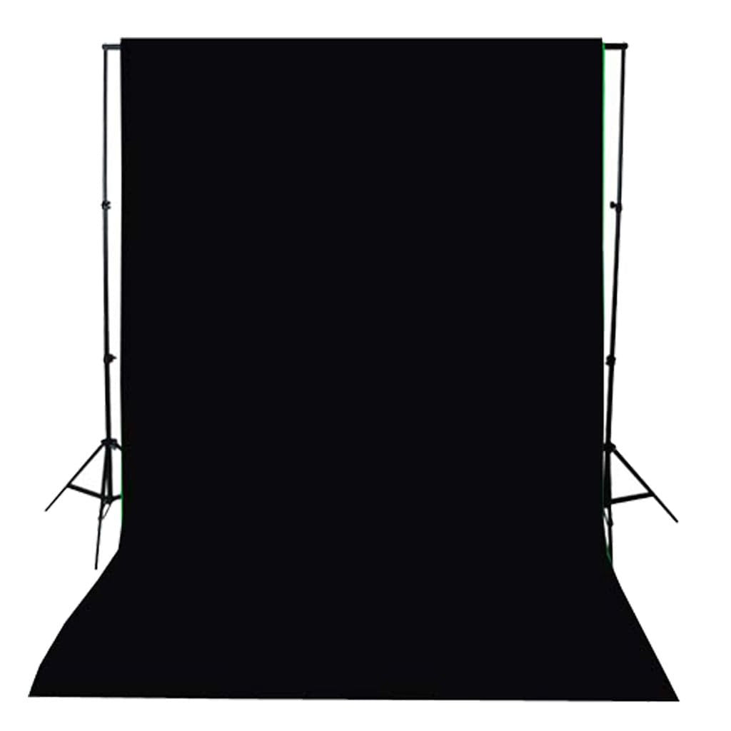 Schwarzer Hintergrund 300 x 300 cm