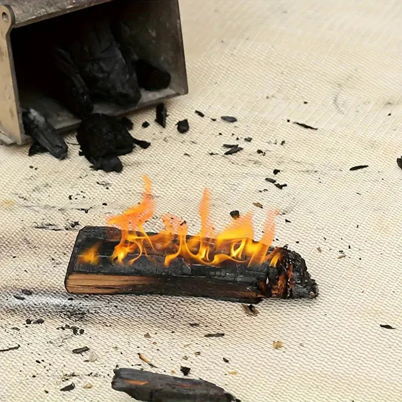 Frendorf | Brandschutzmatte für BBQ und Feuerstellen - BlazeShield