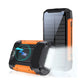 Frendorf | 30000mAh Solarlader Kabellos Wasserdicht Powerbank Extern