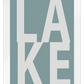 Frendorf | Lake Aqua Wandkunst