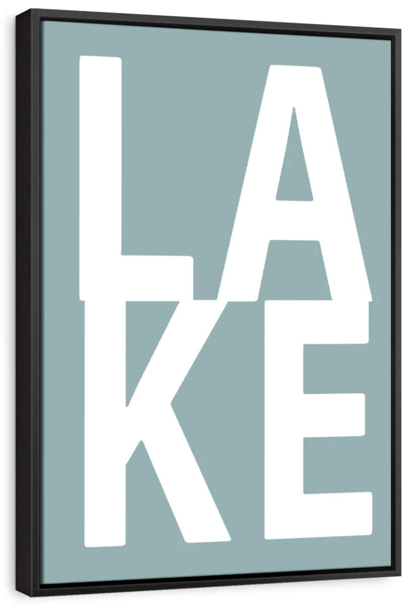 Frendorf | Lake Aqua Wandkunst