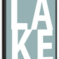Frendorf | Lake Aqua Wandkunst