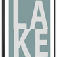 Frendorf | Lake Aqua Wandkunst
