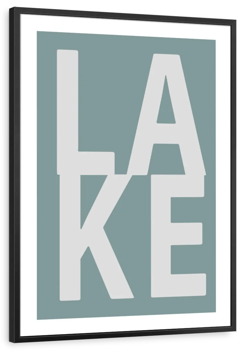 Frendorf | Lake Aqua Wandkunst
