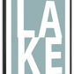 Frendorf | Lake Aqua Wandkunst