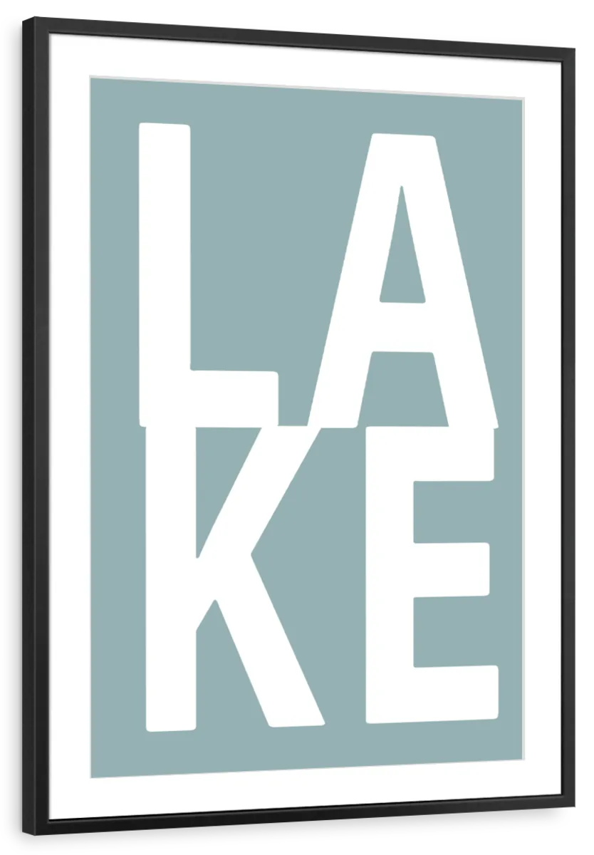 Frendorf | Lake Aqua Wandkunst